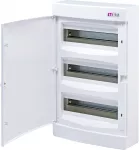 ECT36PO-s Obudowa natynkowa 3 rzędy po 12 mod. drzwi białe