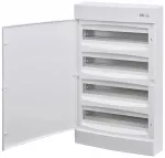 ECT 4x18PO-s Obudowa natynkowa 4 rzędy po 18 mod. drzwi białe