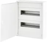 ACT24PO Obudowa natynkowa 2x(12+2 mod) drzwi białe