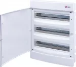ECM 3x18PO-s Obudowa podtynkowa 3 rzędy po 18 mod. drzwi białe