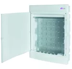 ECM 3x18PO MEDIA Obudowa podtynkowa MEDIA wyposażona w płytę i gniazdko