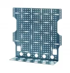 PM2x12G Płyta montażowa perforowana zagięta pod gniazdko