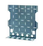 PM2x12G Płyta montażowa perforowana zagięta pod gniazdko