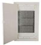 Obudowa podtynkowa (306 x 549 x 87) multimedia drzwi białe tworzywowe