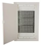 Obudowa podtynkowa (306 x 549 x 87) multimedia drzwi białe tworzywowe