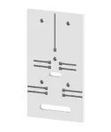 TL 1/3F Deska licznikowa z elementami montażowymi
