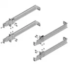 UW-GT 400 Uchwyt wkładu do obudowy GT o głebokość 400mm (1kpl.=4szt.)