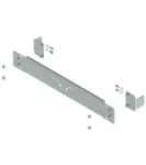 BL-UR 2 Belka usztywniająca z możliwością regulacji głębokości, szerokość 2 (500) (1kpl.)