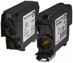 EDBJ-1x70-4x25/B Blok rozdzielczy 192A (1x4-70mm2/4x1,5-25mm2) czarny