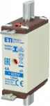 NH000/I gG 4A/400V Wkładka topikowa NH - zwłoczna / KOMBI / Zaczepy izolowane