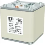 NHG3 gBat 315A/1000V DC Wkładka topikowa NH - do ochrony akumulatorów, magazynów energii / DC / Z bocznym wskaźnikiem zadziałania