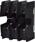 PKI 00 M8-M8 3p S Podstawa bezpiecznikowa NH - NH00 / 160 A / 3P / AC 690 V / osłona zacisków