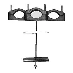 U1022 Uchwyt U1 z osadzeniem potrójny