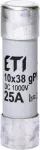CH10x38 gPV 25A/1000V DC Wkładka topikowa cylindryczna PV