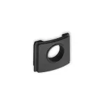 Zaślepka z wpustem do rurki fi 18 mm do puszki natynkowej pojedynczej PUO-1 grafitowy