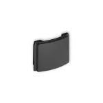 Zaślepka pełna do puszki natynkowej pojedynczej PUO-1 grafitowy