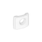 Zaślepka z wpustem do rurki fi 18 mm do puszki natynkowej pojedynczej PUO-1 biały mat