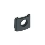 Zaślepka z wpustem do rurki fi 18 mm do puszki natynkowej pojedynczej PUO-1 grafitowy mat