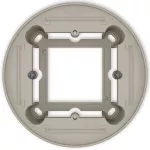 Puszka natynkowa pojedyncza okrągła ICON i MINI taupe