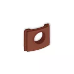 Zaślepka z wpustem do rurki fi 18 mm do puszki natynkowej pojedynczej PUO-1 terakota