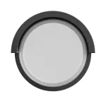 VERTO ROUND EDGE 10W CCT 230V 160/120ST IP65 170X100MM CZARNY