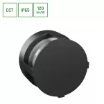 VERTO ROUND CUP 10W CCT 230V IP65 170X110MM CZARNY