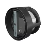 VERTO ROUND CUP 10W CCT 230V IP65 170X110MM CZARNY