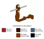 Uchwyt dach.prof.skr.Z-śr. WZÓR 1 Hd=70mm /LA/ TYP AN-27C/LA/-N