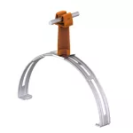 Uchwyt gąsior.rozsuw.Z-zatrz. Hd=65mm /OG/ brązowy TYP AN-14P/OG/-N