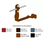 Uchwyt dach.prof.skr.Z-śr. WZÓR 20 Hd=70mm /LA/ TYP AN-28S/LA/-N