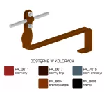 Uchwyt dach.prof.skr.Z-śr. WZÓR 10 Hd=70mm /LA/ TYP AN-28F/LA/-N