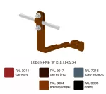 Uchwyt dach.prof.pros.Z-śr. WZÓR 31 Hd=70mm /LA/ TYP AN-26H/LA/-N