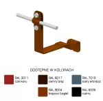 Uchwyt dach.prof. WZÓR 30 Z-śruba, H=10 cm /LA/ TYP AN-26G/LA/
