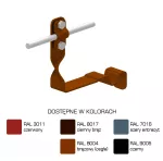 Uchwyt dach.skręc.prof. WZÓR 30 Z-śruba,H=10cm/LA/ TYP AN-29G/LA/