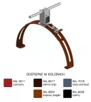 Uchwyt gąsiorowy rozsuwany EasyM wysoki /LA/ TYP AN-15EMH/LA/-N