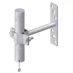 Uchwyt ścienny fi40 L=250mm typ5a TYP AN-846-40/OG/