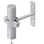 Uchwyt ścienny fi60 L=250mm typ5a TYP AN-846-60/OG/