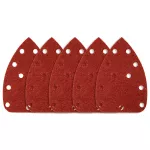 Papiery ścierne na rzep, żelazko 80 x 140 mm, P80, 5 szt., z 11 otworami do 59G336