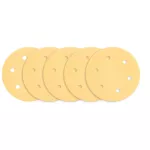 Papier ścierny na rzep 225 mm, P180, 5 szt., z 6 otworami do szlifierki 59G264, 59G265