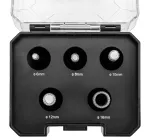 Otwornice diamentowe (6, 8, 10, 12, 16 mm), zestaw 5 el.