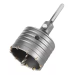 Otwornica widiowa 80 mm z adapterem HEX oraz wiertłem pilotującym