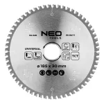 Tarcza do pilarki, widiowa, 185 x 30 mm, 60 zębów, uniwersalna