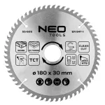 Tarcza do pilarki, widiowa, 180 x 30 mm, 60 zębów