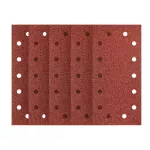 Papier ścierny na rzep 115 x 230 mm, P40, 5 szt., z 14 otworami