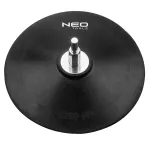 Tarcza mocująca z rzepem 125 mm, stała, trzpień 6 mm