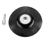 Tarcza mocująca z rzepem 125 mm, gwint M14 + trzpień 7 mm