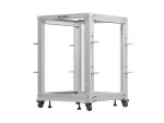 OPEN RACK 19" 15U 600X600-1100 REGULOWANY SZARY LANBERG