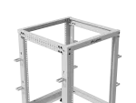 OPEN RACK 19" 15U 600X600-1100 REGULOWANY SZARY LANBERG