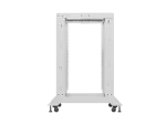 OPEN RACK 19" 18U 600X800 SZARY LANBERG