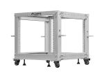 OPEN RACK 19" 9U 600X600-1100 REGULOWANY SZARY LANBERG